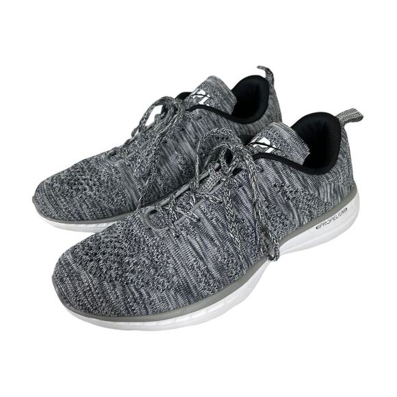 APL Women's TechLoom Pro Sneaker 9.5 Heather Grey Workout Running Athletic Shoe - Picture 1 of 6